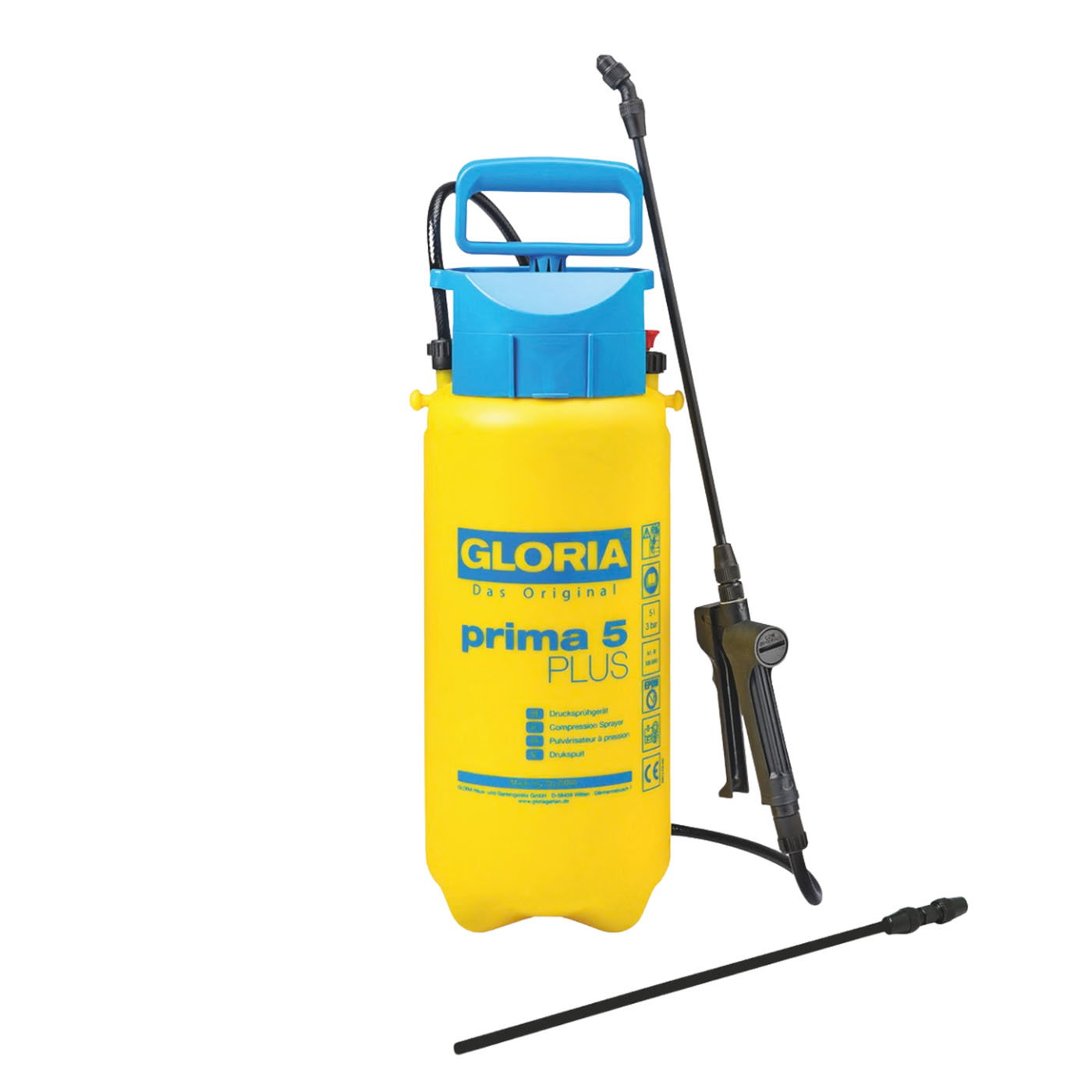 Gloria Tryksprøjte Prima 5+ EPDM