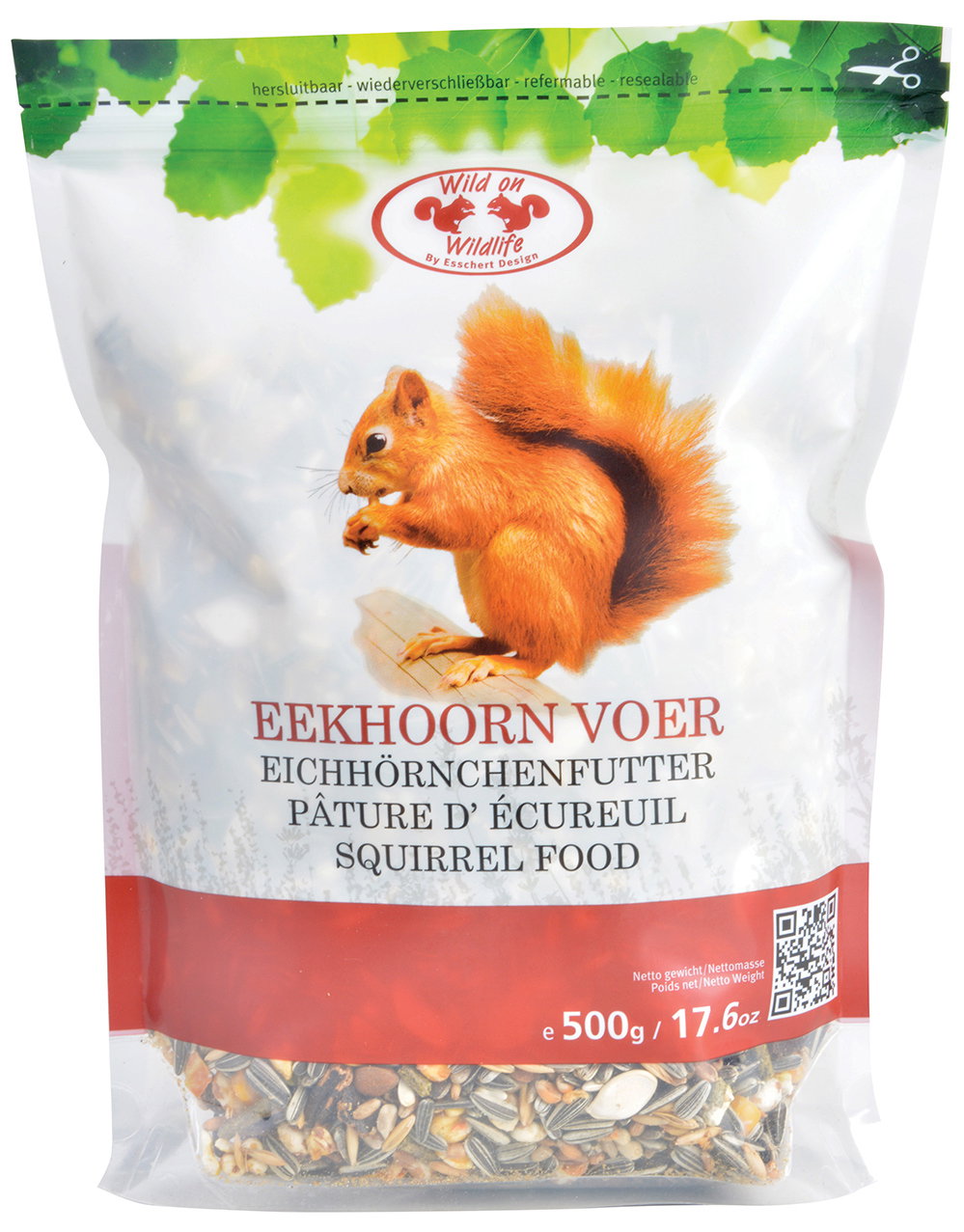 Egern foder 500 g pose Egern foderblanding 500 g i pose