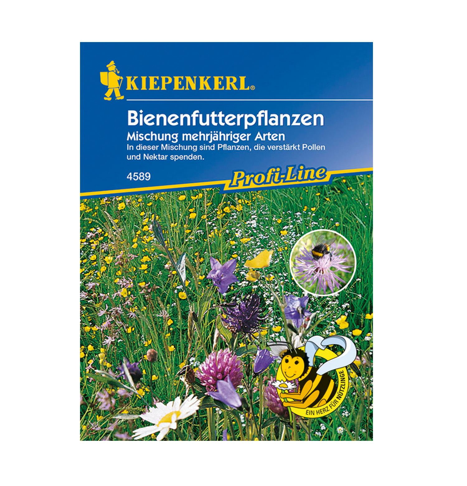 Kiepenkerl frøblanding med vilde blomster til bier