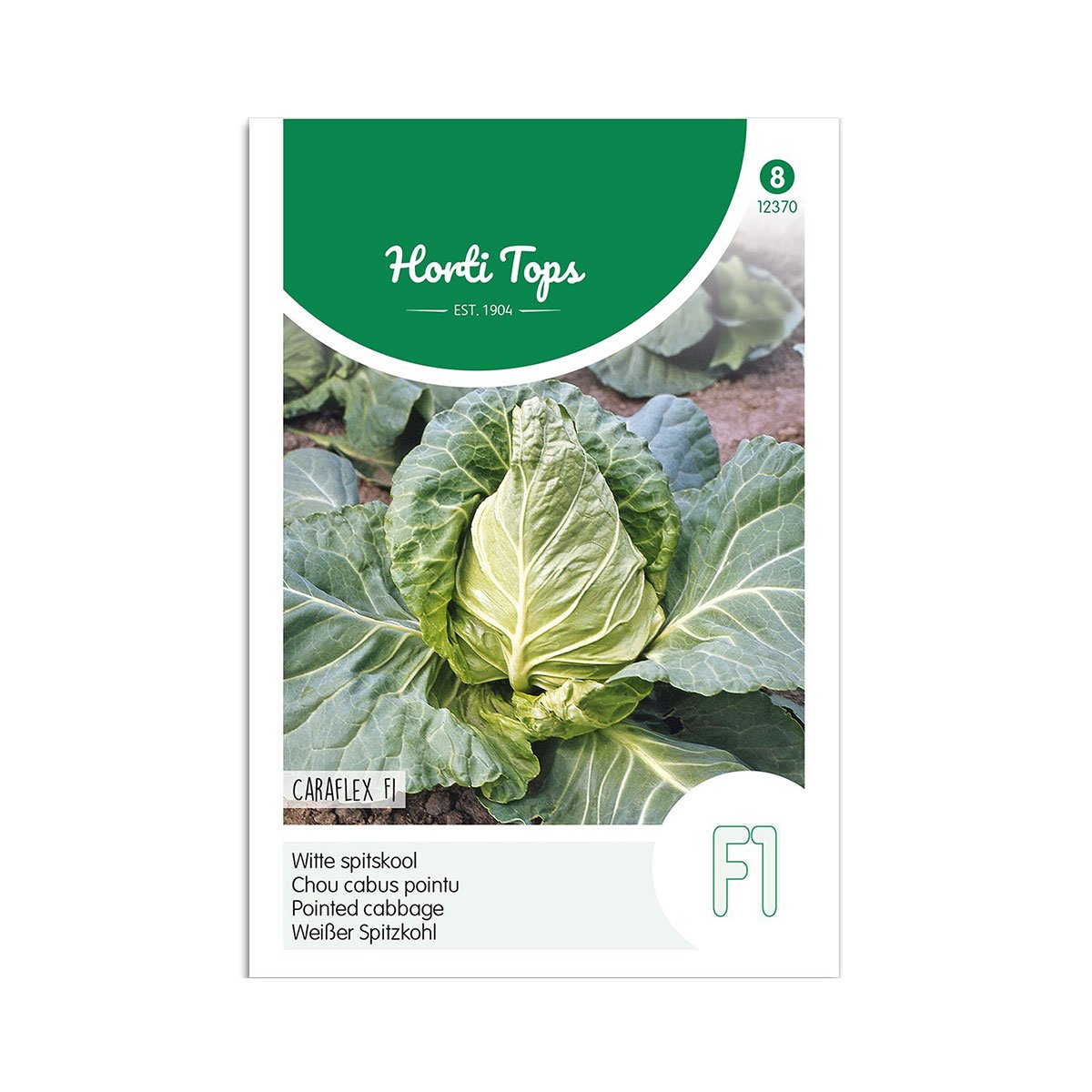 Frøpose med Horti Tops Caraflex F1 spidskål