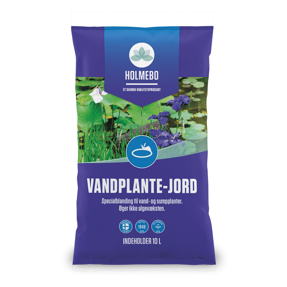 Holmebo vandplantejord til vand- og sumpplanter 10 L