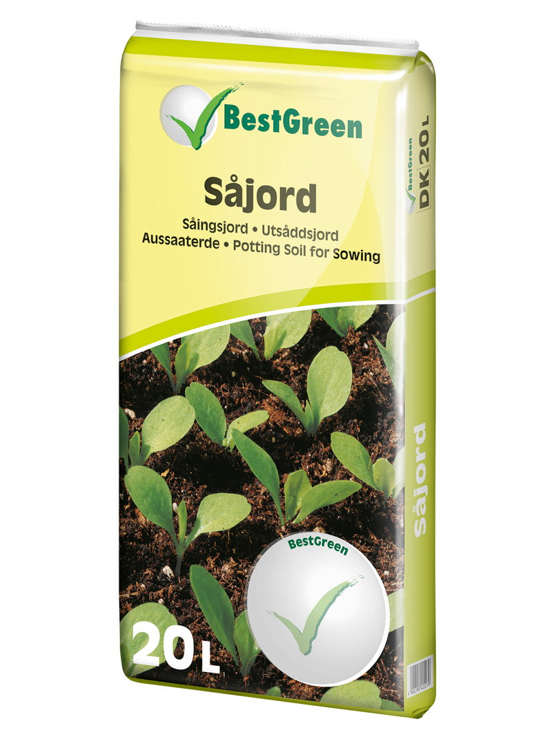 BestGreen såjord 20 L til såning BestGreen såjord 20 L til spiring og såning