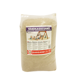 Dansand sandkassesand 20 kg Sæk med Dansand sandkassesand 20 kg til legeplads
