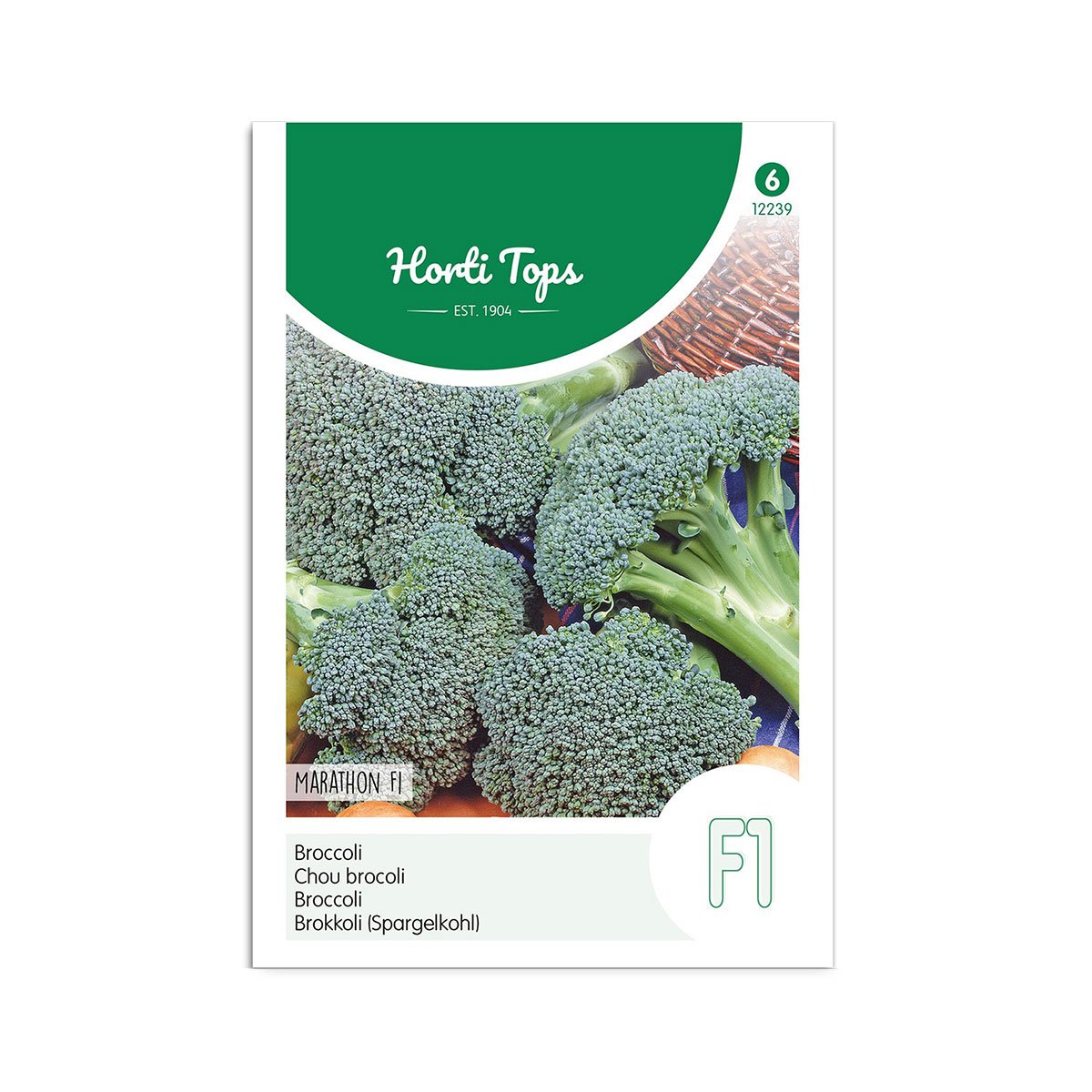 Broccolifrø Horti Tops Marathon F1 pose