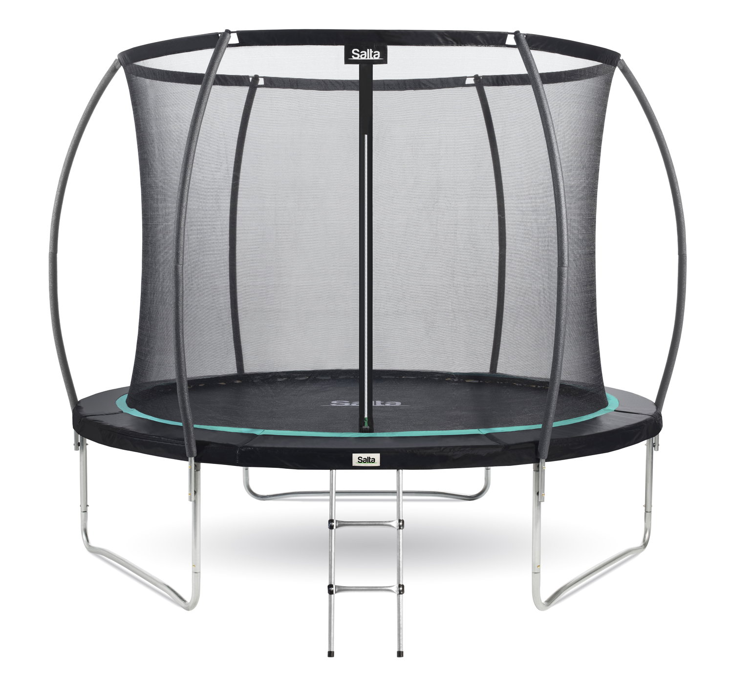 Rund Salta havetrampolin med net og stige
