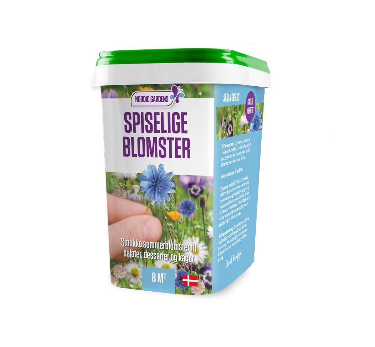 Spiselige blomster frøblanding til salater og kager