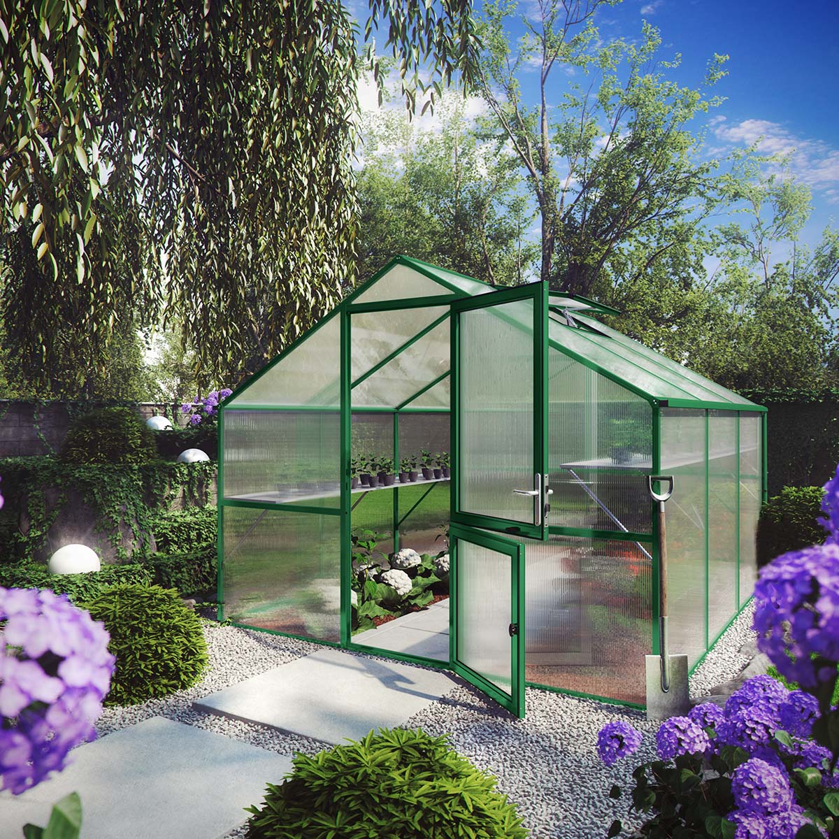Drivhus - KGT Orchidee III, Mosgrøn - 9,6 m2