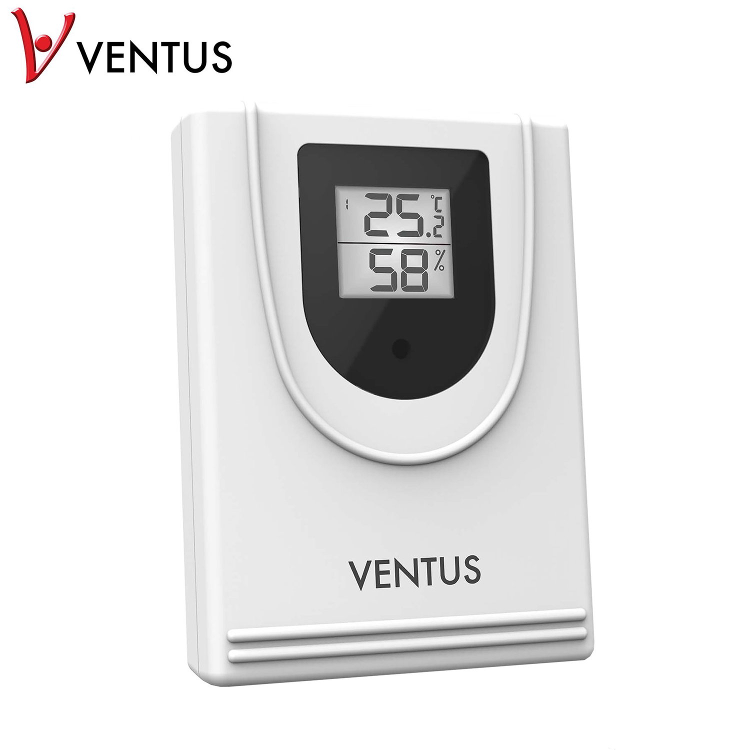 VENTUS vægmonteret digitalt termo- og hygrometer