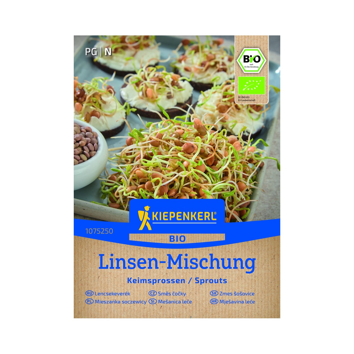 Økologiske Spirefrø Linseblanding - 40 g
