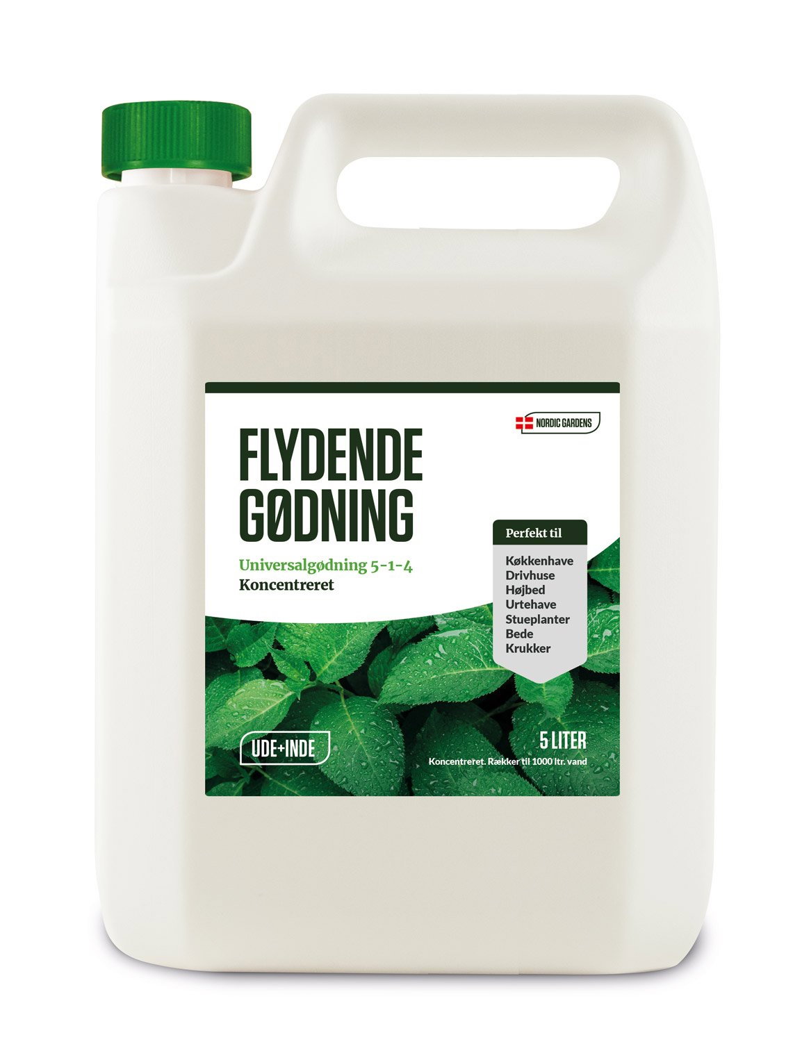 Flydende universalgødning 5-1-4, 5 liter Dunk med flydende universalgødning 5-1-4, 5 liter