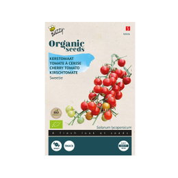 Øko frø til cherrytomat Sweetie Buzzy økologiske cherrytomat Sweetie frøpose