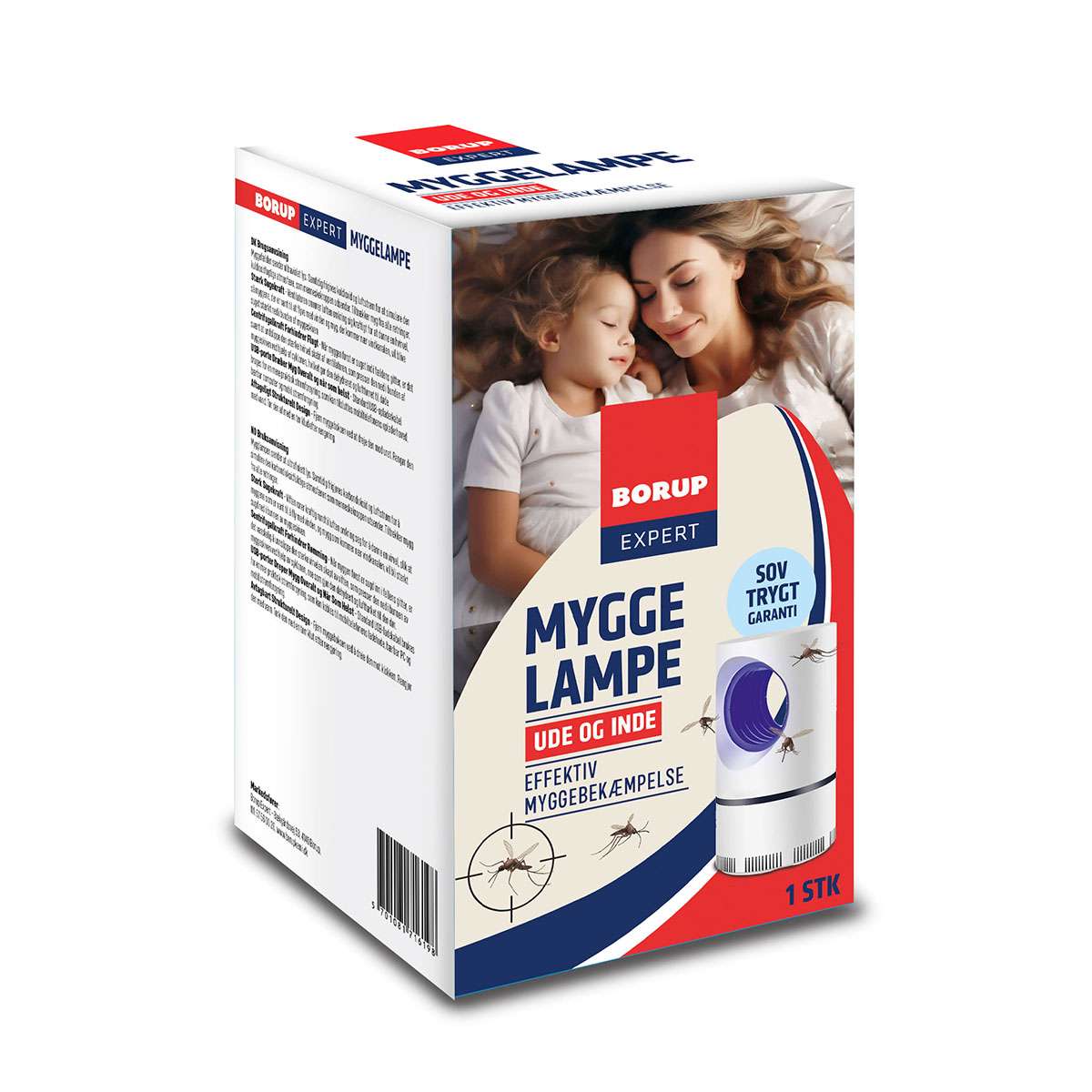 Borup myggelampe mod myg til indendørs og udendørs brug
