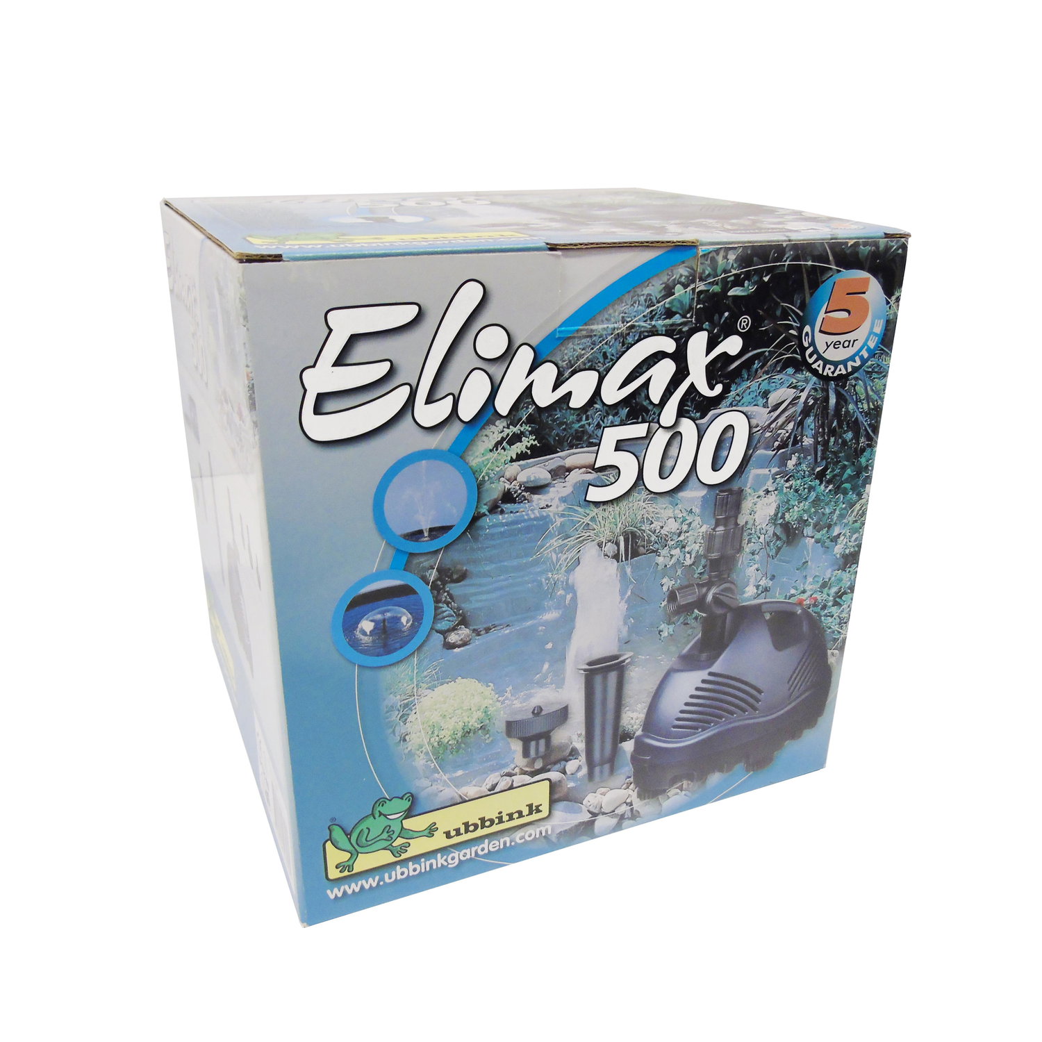 Emballage til Ubbink Elimax 500 havedamspumpe