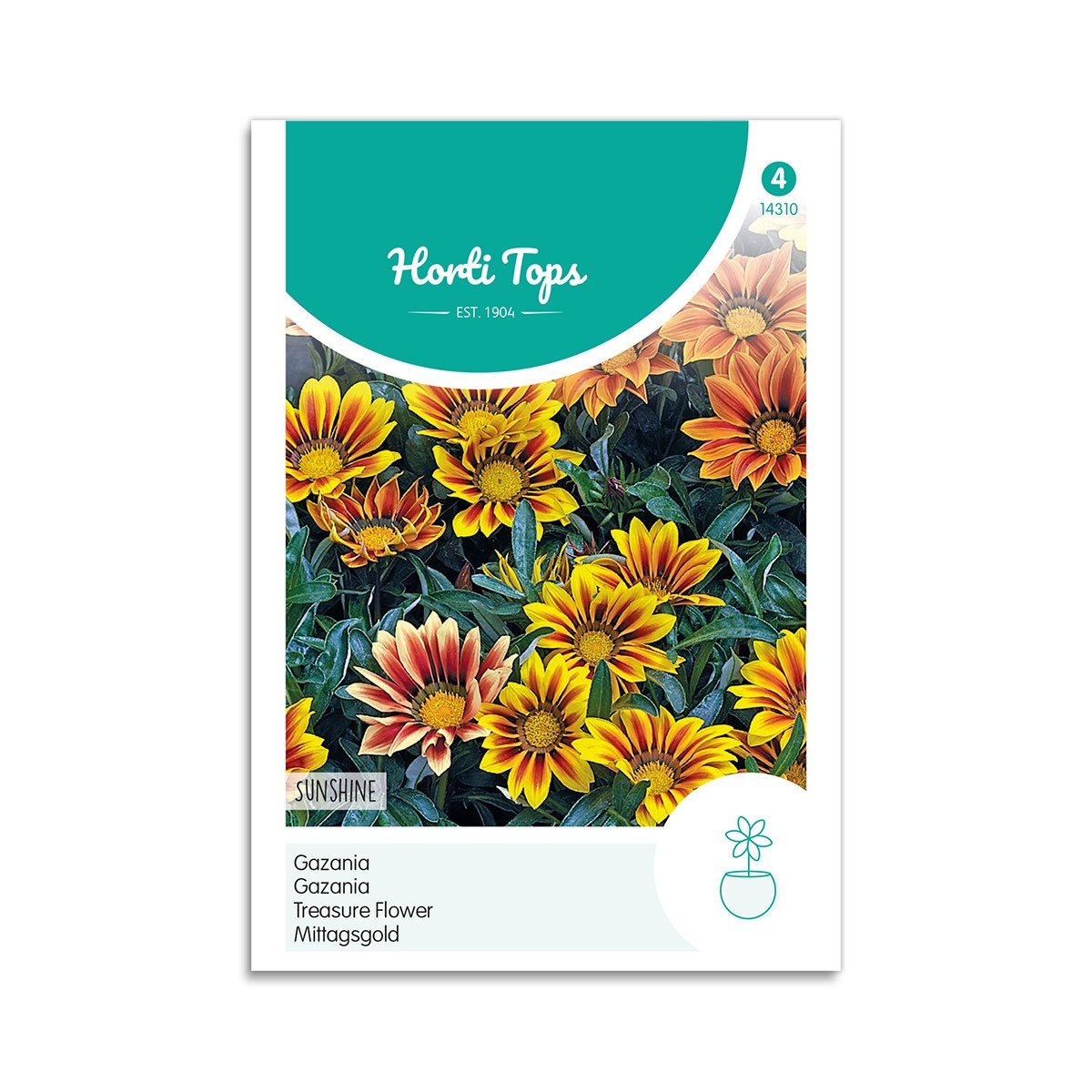 Påfugleblomst frø mix "Sunshine"