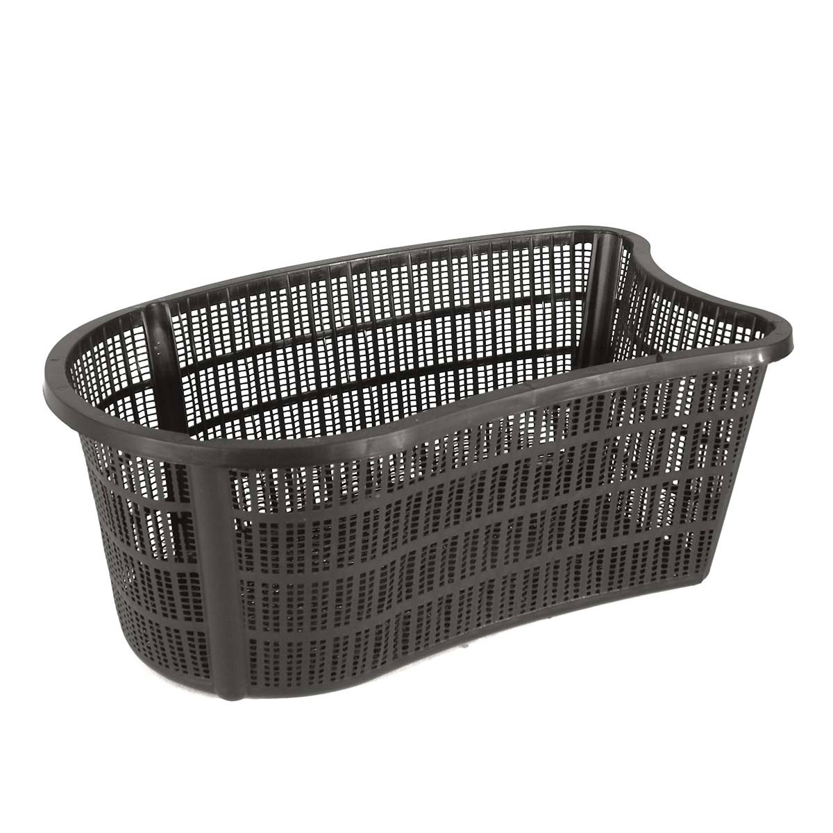 Sort ventilationskurv i plast til opbevaring
