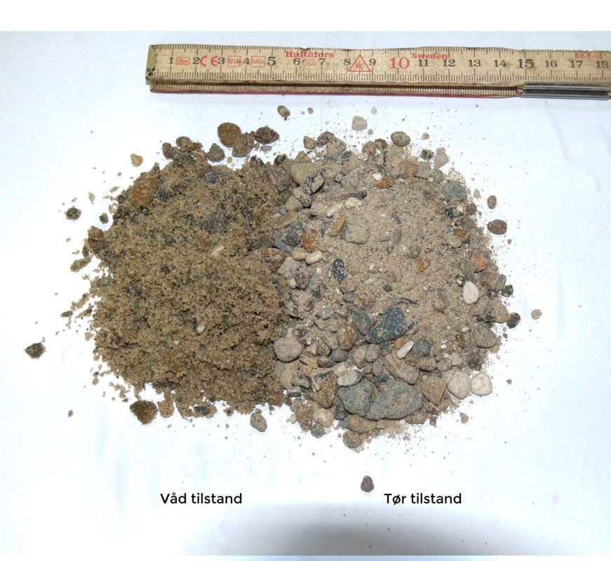 Støbemix 0-8 mm - 1600 kg.