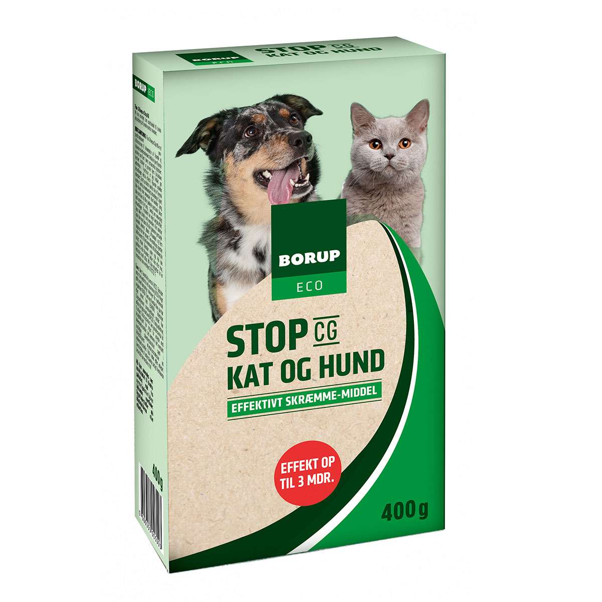 Borup ECO Stop Kat og Hund skræmmemiddel 400 g