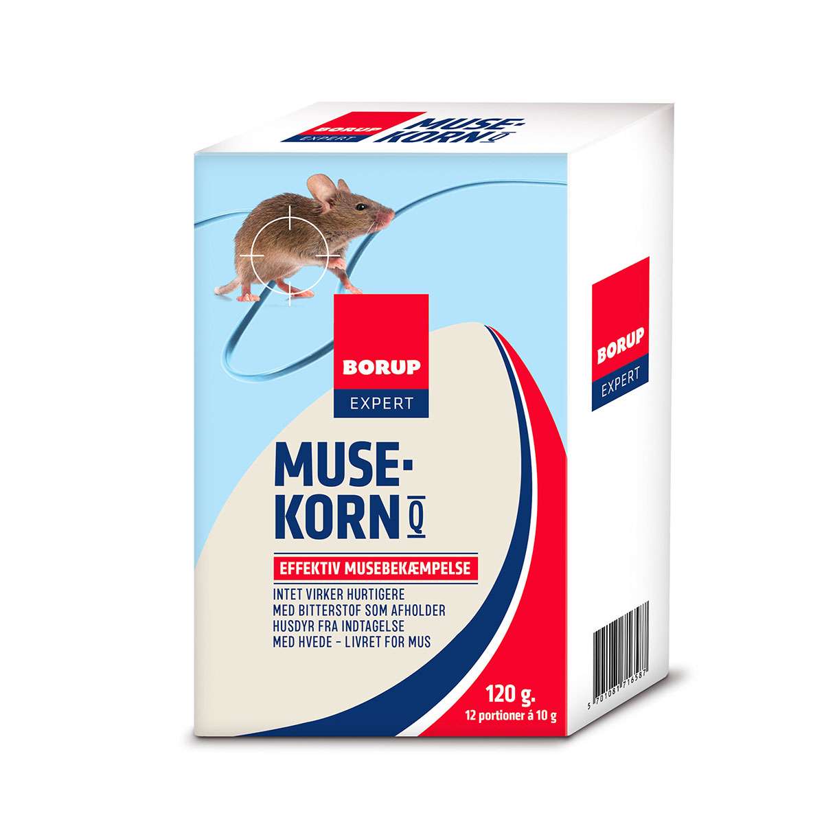 Borup Musekorn 120 g effektivt musemiddel