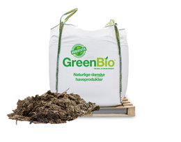 GreenBio naturgødning i bigbag på palle GreenBio naturgødning i stor bigbag med kompost