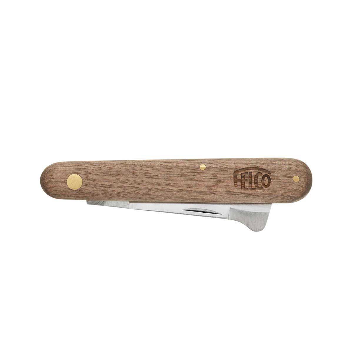 Felco foldekniv i træ med rustfri klinge