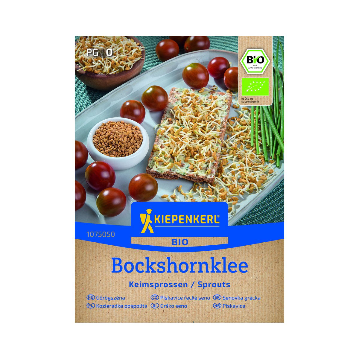 Økologiske Spirefrø Bukkehorn - 50 g