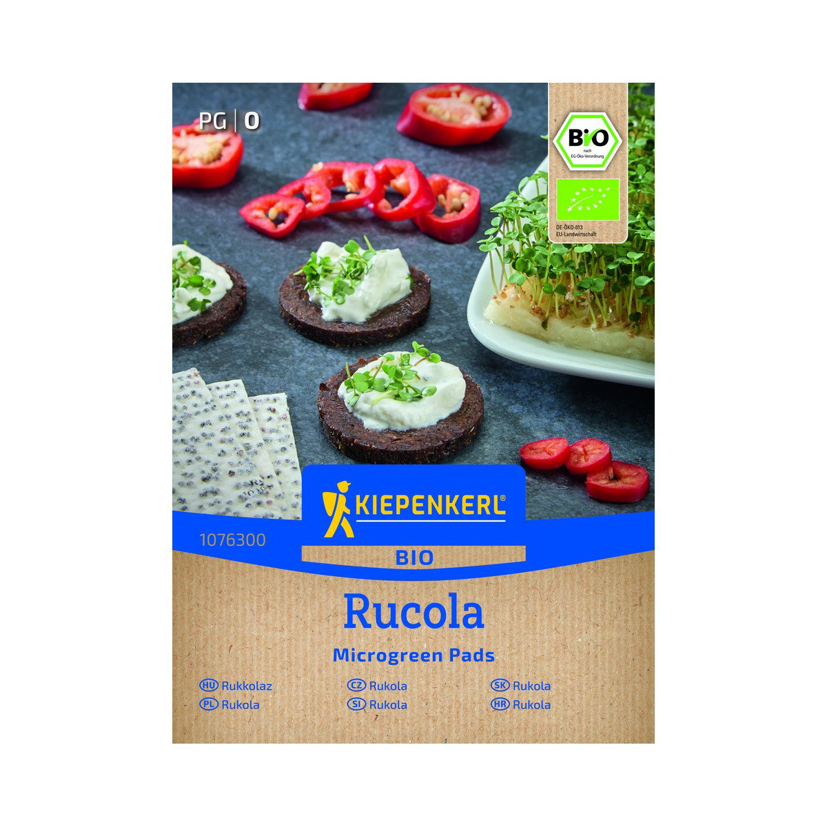 Økologisk Mikrogrøntpude Rucola - 3 stk. Økologisk Mikrogrøntpude Rucola - 3 stk.