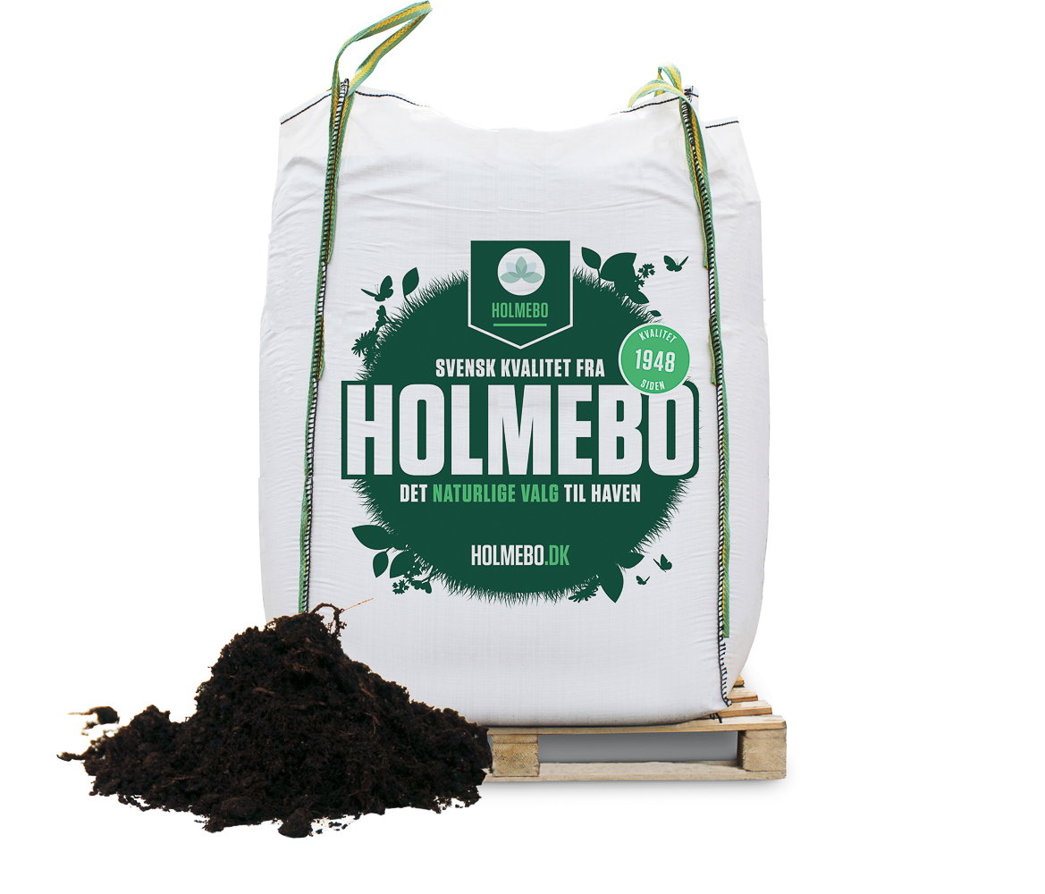 HOLMEBO bigbag med havejord på palle