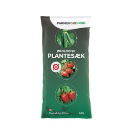 Farmergødning økologisk plantesæk til grøntsager 40L