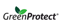 GreenProtect-logo – to grønne blade GreenProtect-logo med to grønne blade