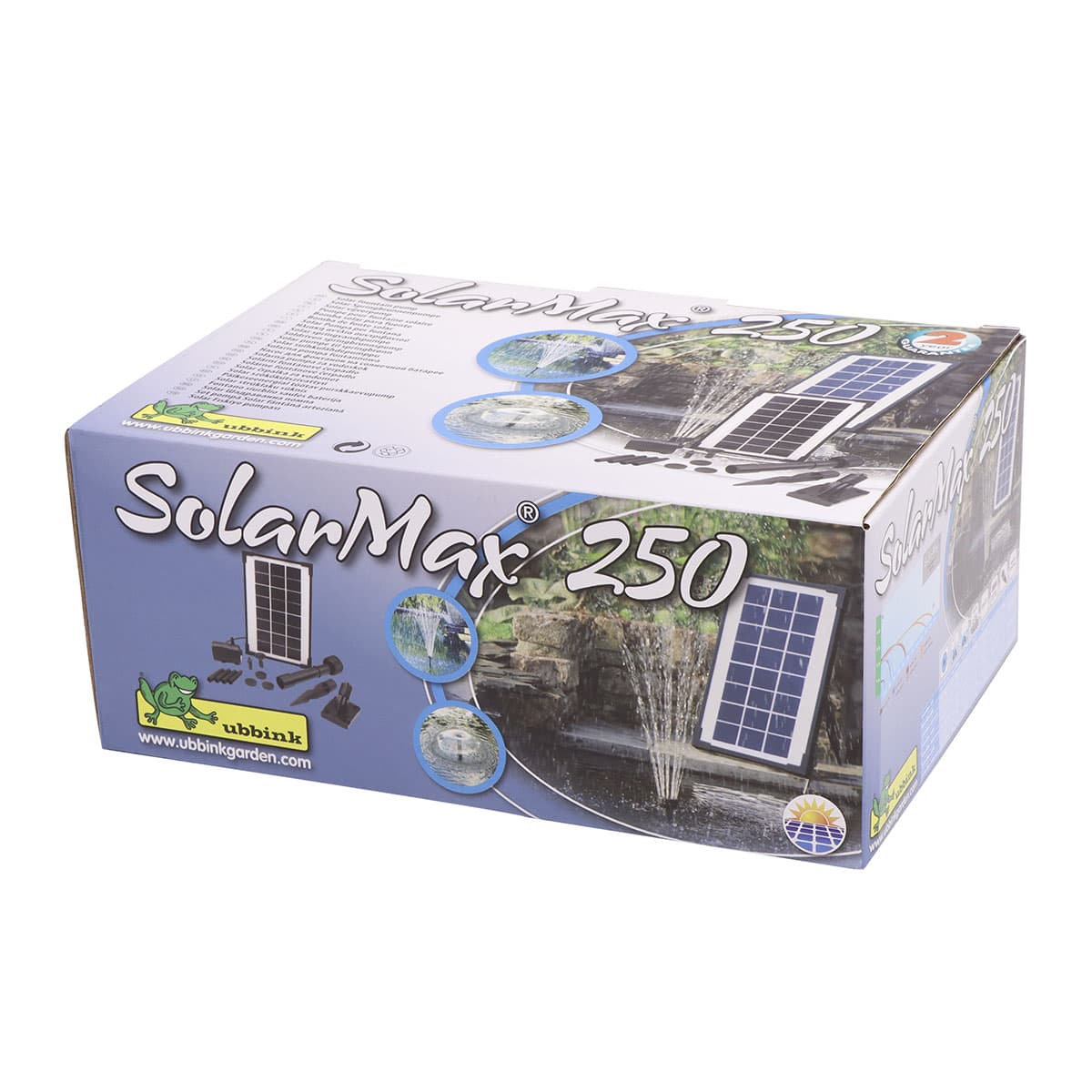SolarMax 250 solcelledrevet pumpe til havedam