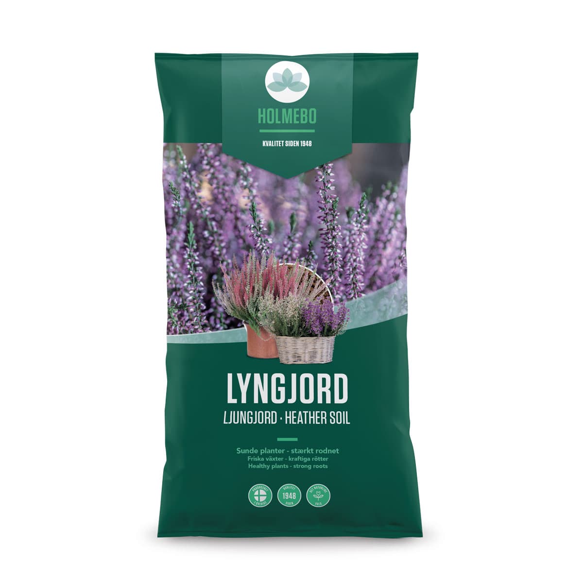 Holmebo lyngjord til sunde lyngplanter Sæk Holmebo lyngjord til hede- og lyngplanter