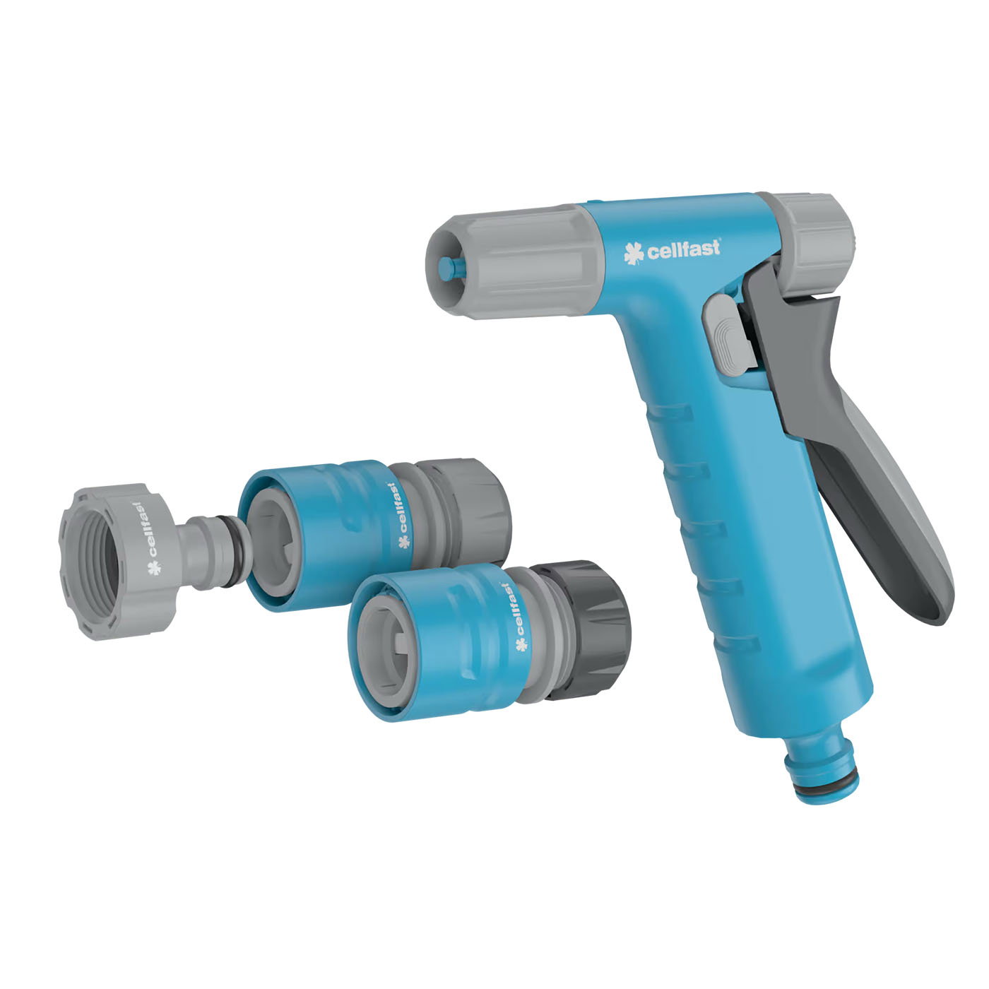 Cellfast CELLPRO HYDRON Sprøjtepistolssæt, 1/2″-5/8″
