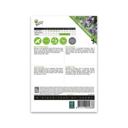 Frø til fransk lavendel fra Buzzy Seeds Buzzy Seeds pose med frø til fransk lavendel