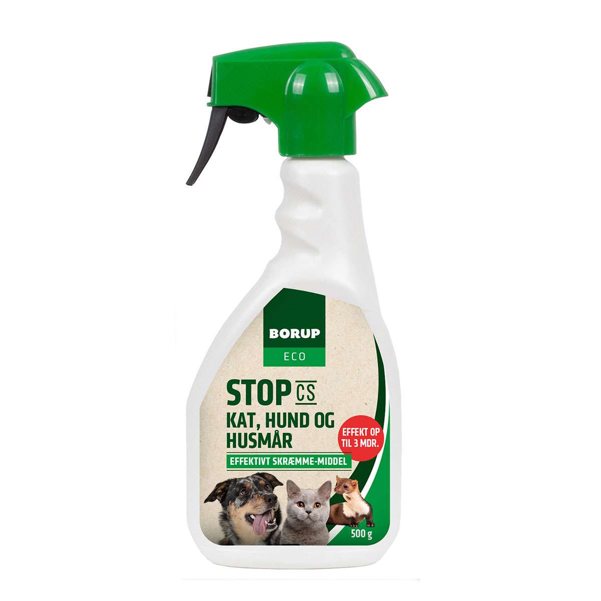 Borup Eco Stop spray til at skræmme katte, hunde og husmår