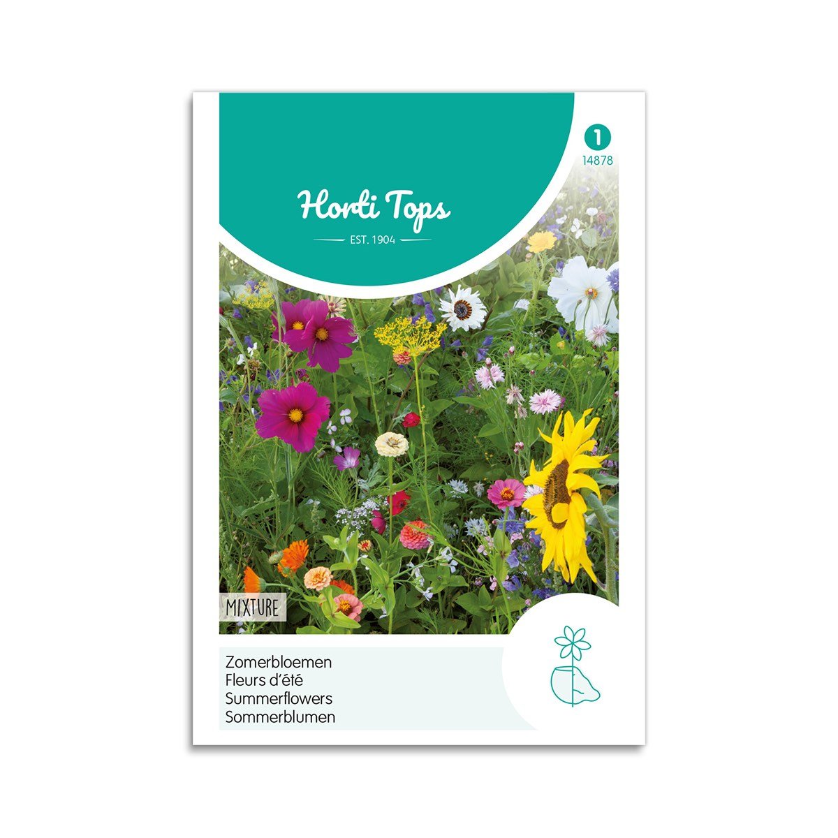 Sommerblomster frø - mix