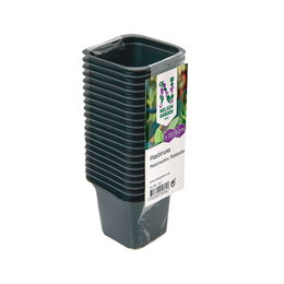 Nelson Garden plastpotter 20 stk 9 cm Stabel Nelson Garden plastpotter 20 stk 9 cm