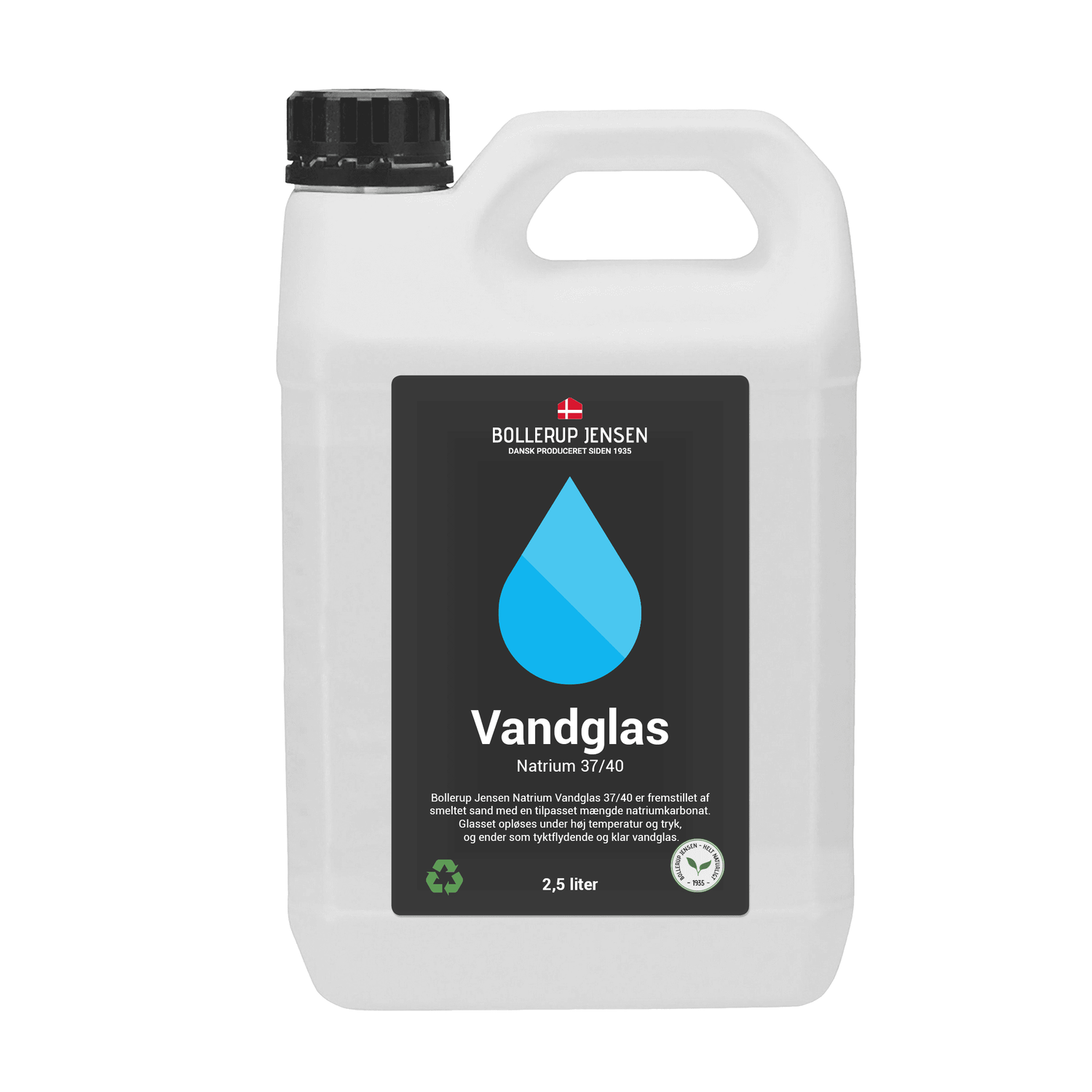 Dunk med Bollerup Jensen vandglas natrium 37/40 2,5 l