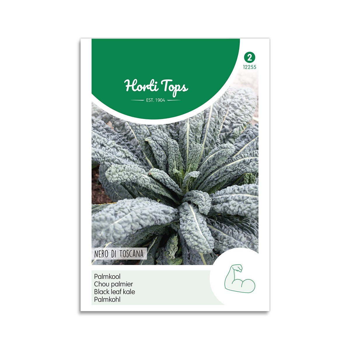 Palmkål frø Nero di Toscana Horti Tops Frøpose med palmkål Nero di Toscana fra Horti Tops