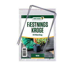 Fæstningskroge til fiberdug 10 stk Nordic Gardens fæstningskroge til fiberdug, 10 stk