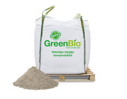 GreenBio naturprodukt i bigbag med grå granulat