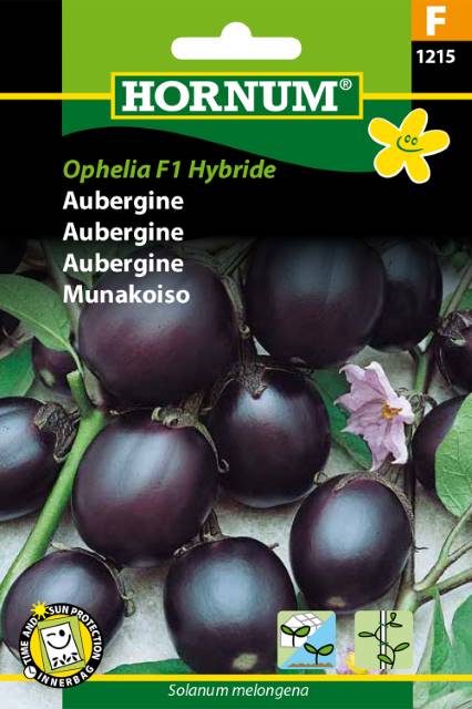 Frøpose med Hornum Ophelia F1 aubergine