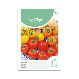 Horti Tops blandede cherrytomater frø Frøpose med røde og gule cherrytomater