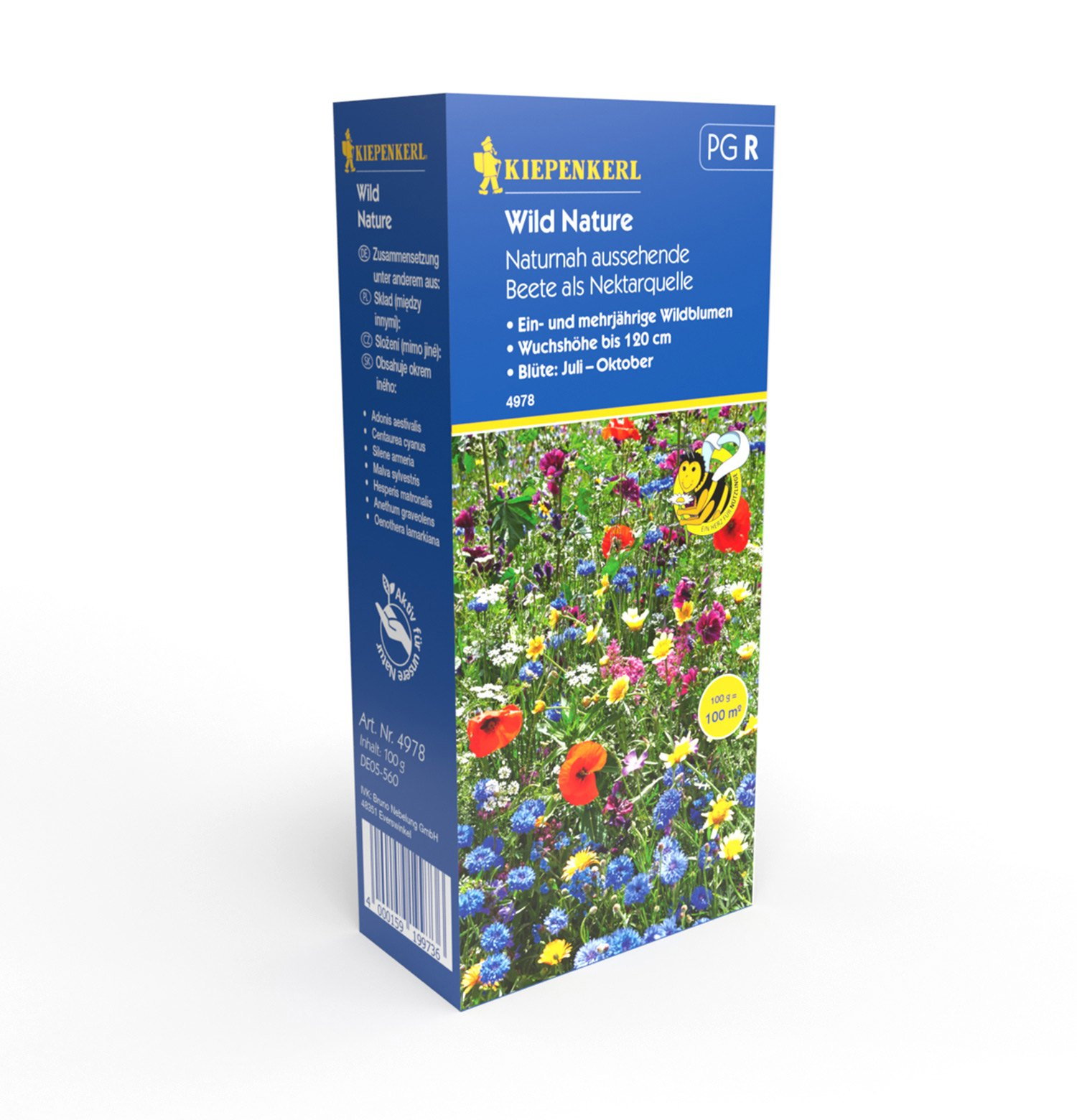 Kiepenkerl Wild Nature frø til vilde blomster