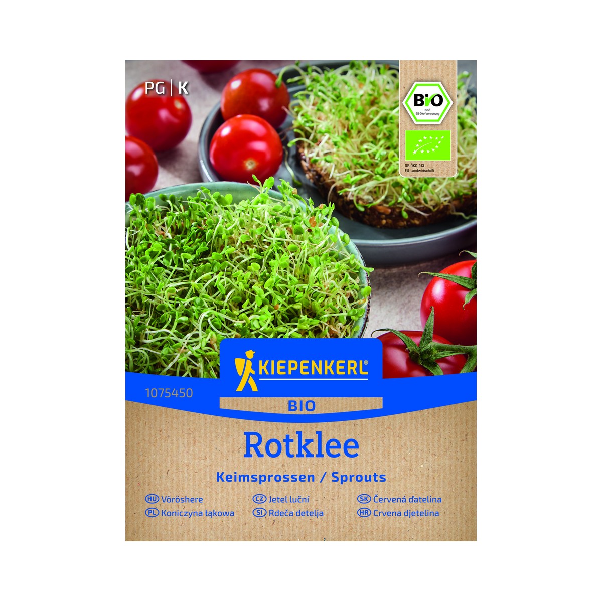 Økologiske Spirefrø Rødkløver - 20 g