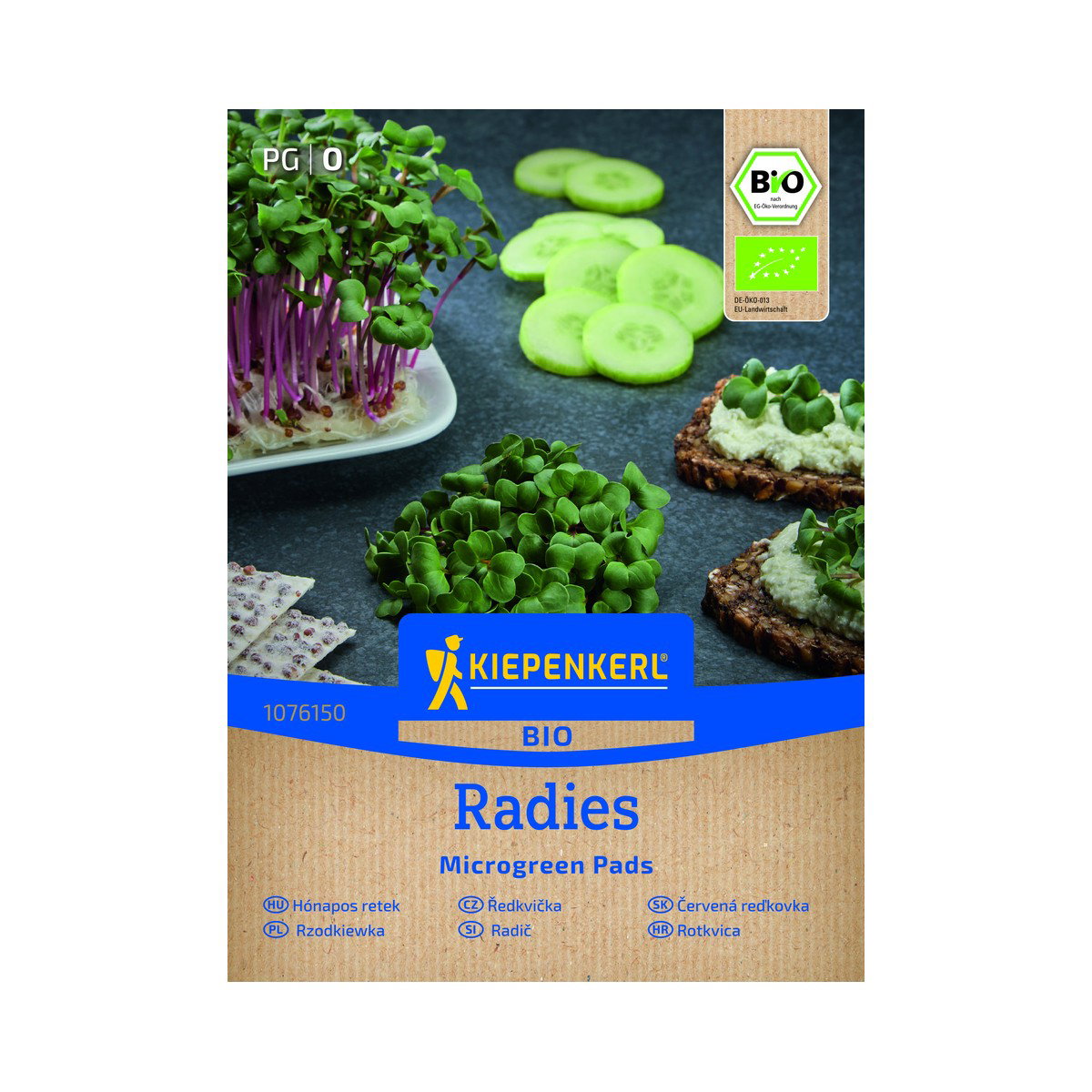 Økologisk Mikrogrøntpude Radise - 3 stk.