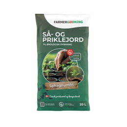Farmergødning så- og priklejord 20L Farmergødning sphagnumfri så- og priklejord 20L