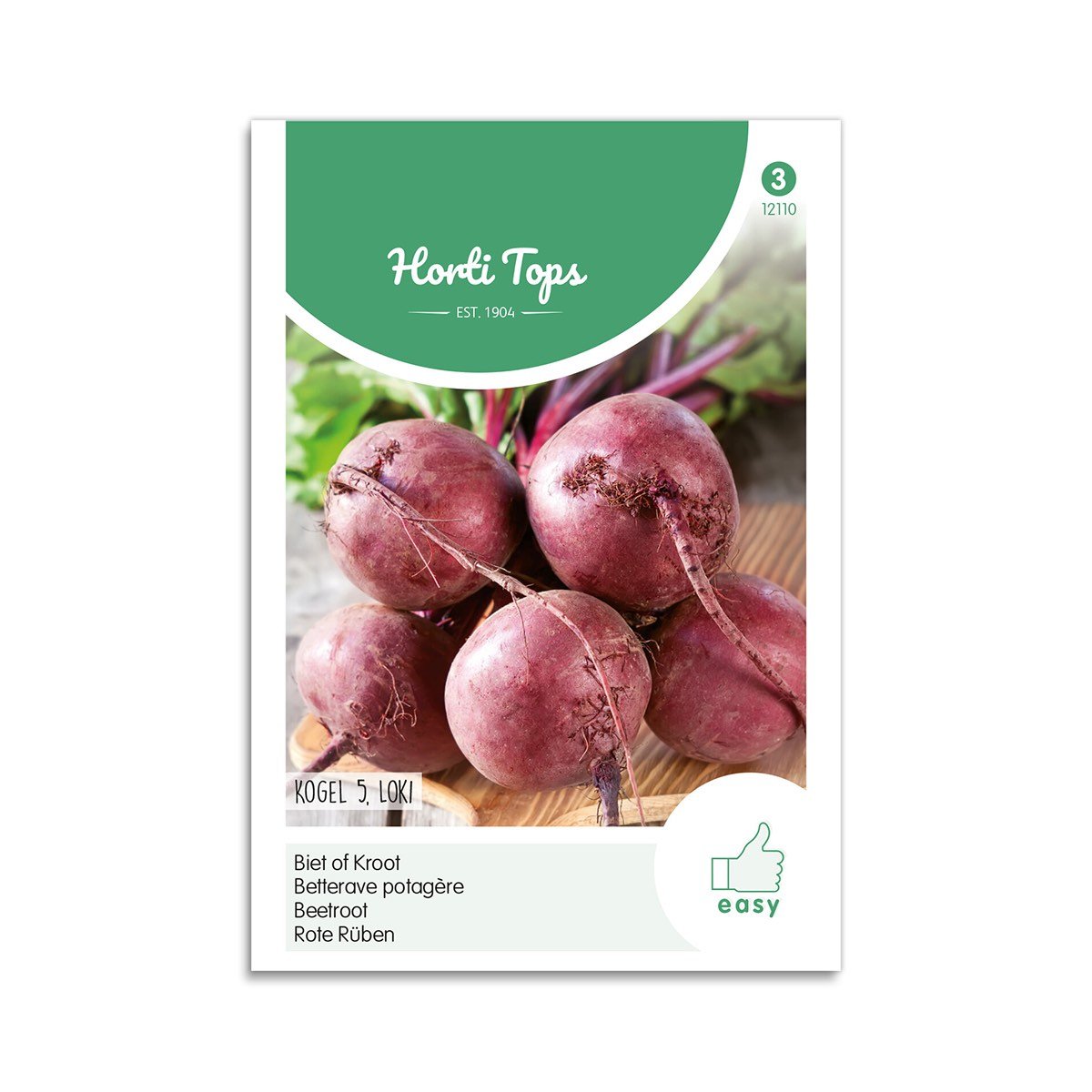 Frøpose med rødbeder Horti Tops Kogel 5 Loki