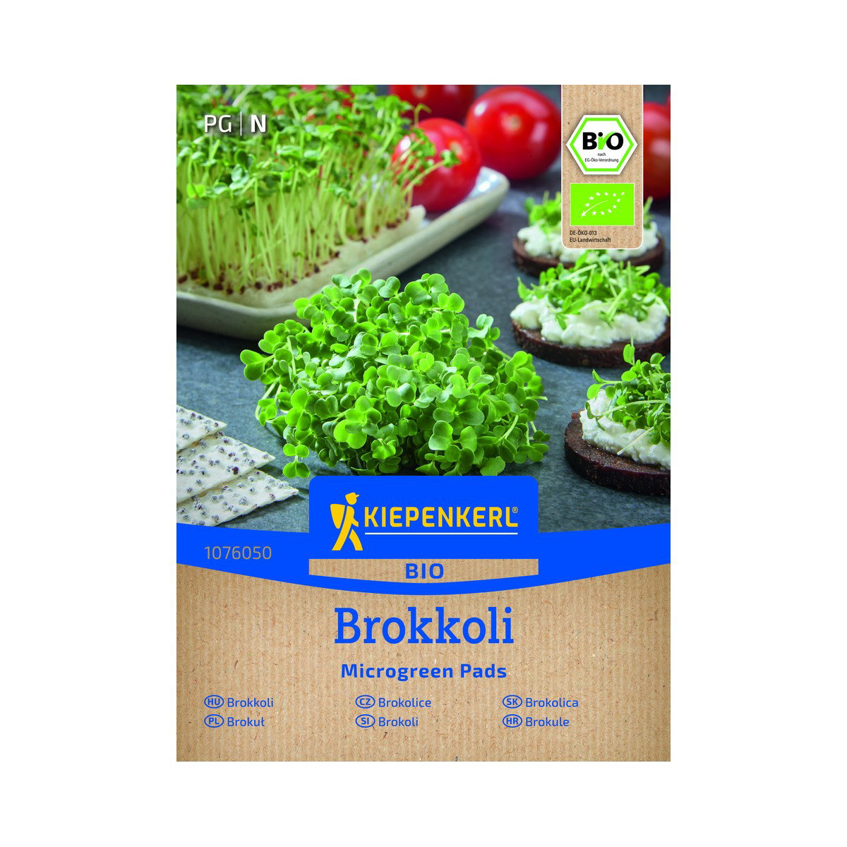 Økologisk Mikrogrøntpude Broccoli - 3 stk.